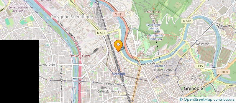 localisation de l'entreprise MONSIEUR THIERNO SOULEYMANE DIAKITE à GRENOBLE