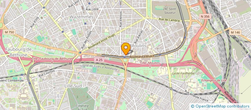 localisation de l'entreprise MONSIEUR THIERNO SOW  LILLE