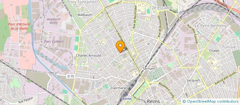 localisation de l'entreprise MONSIEUR THIERNO SY SAVANE  REIMS