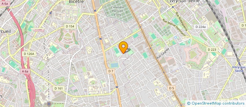 localisation de l'entreprise MONSIEUR THIERNO SYLLA  VILLEJUIF