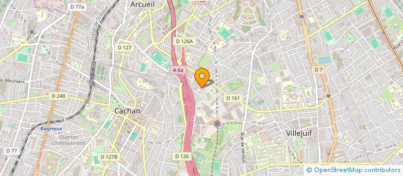 localisation de l'entreprise MONSIEUR THIERNOHADY DIALLO à VILLEJUIF