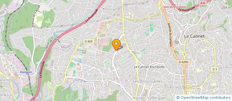 localisation de l'entreprise MONSIEUR THIERRRY DELOGE à LE CANNET