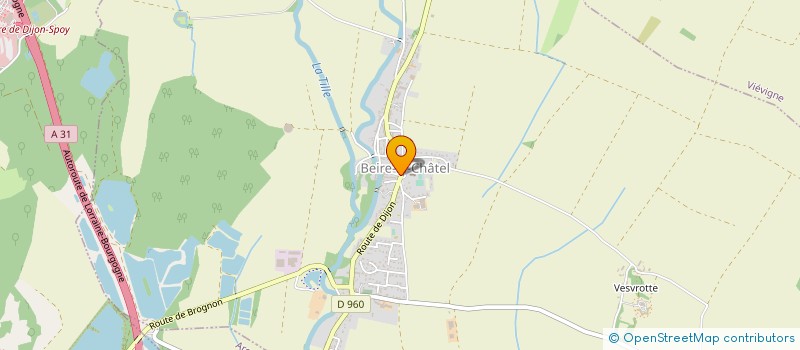 localisation de l'entreprise MONSIEUR THIERRY ABEYER  BEIRE-LE-CHATEL