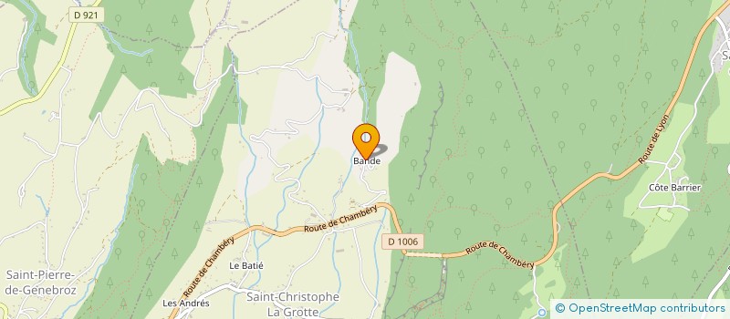 localisation de l'entreprise MONSIEUR THIERRY ABRAHAM  SAINT-CHRISTOPHE