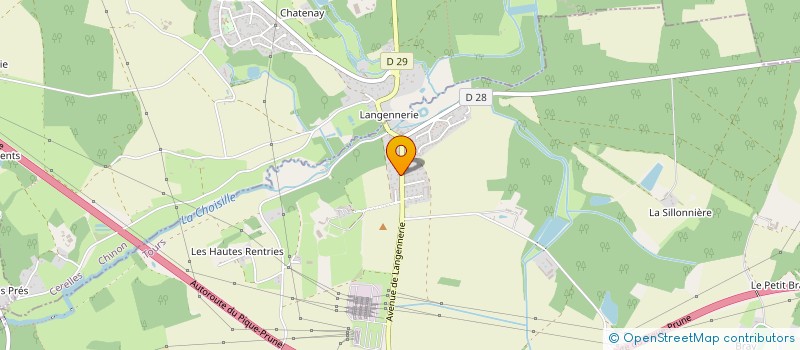 localisation de l'entreprise MONSIEUR THIERRY ABSOLU  CHANCEAUX-SUR-CHOISILLE