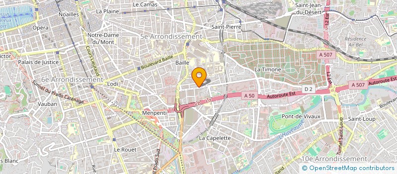 localisation de l'entreprise MONSIEUR THIERRY AGOSTA à MARSEILLE