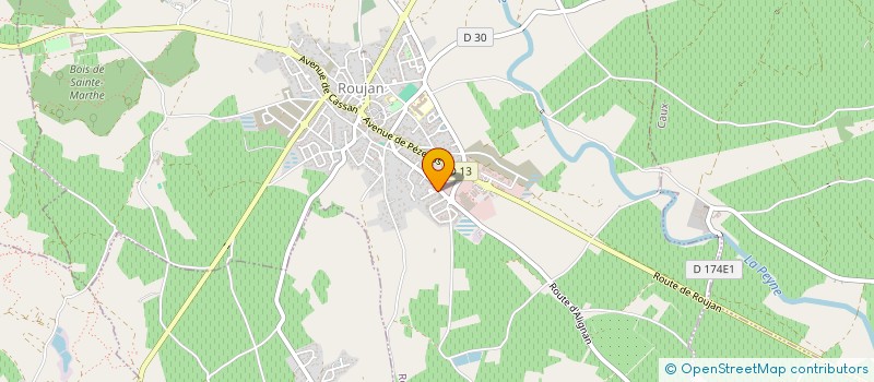 localisation de l'entreprise MONSIEUR THIERRY AGUAYO  ROUJAN