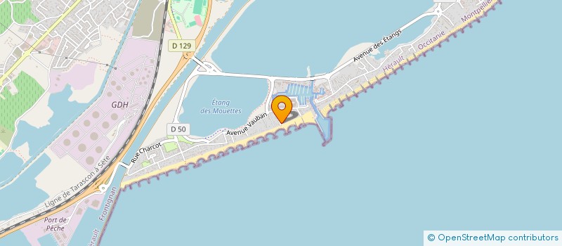 localisation de l'entreprise MONSIEUR THIERRY AGUILERA à FRONTIGNAN