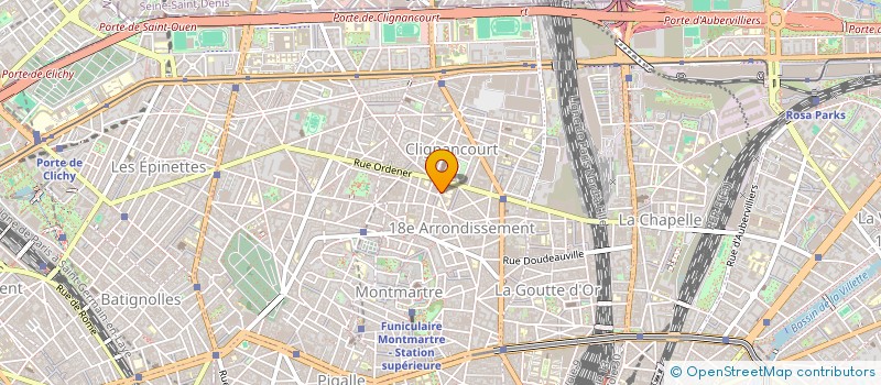 localisation de l'entreprise MONSIEUR THIERRY ALBA  PARIS