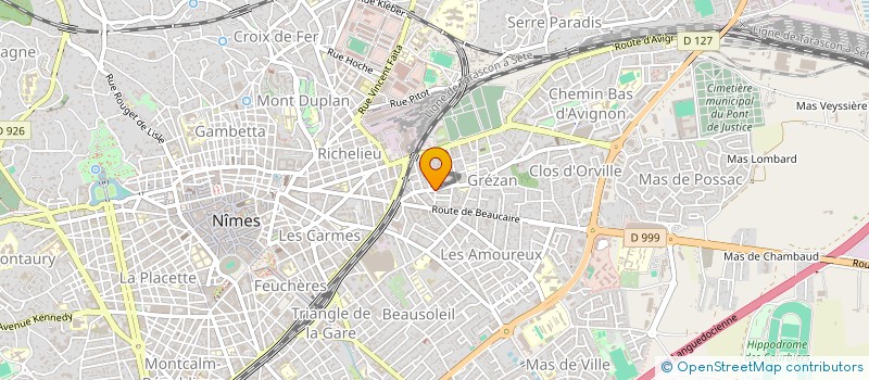 localisation de l'entreprise MONSIEUR THIERRY ALBERGONI à NIMES