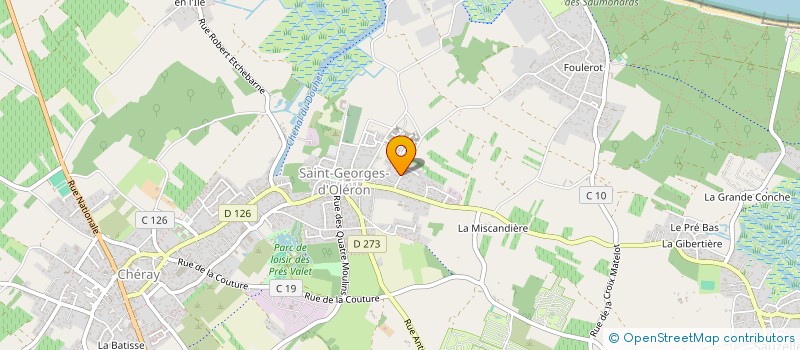 localisation de l'entreprise MONSIEUR THIERRY ALBERTINI  SAINT-GEORGES-D'OLERON