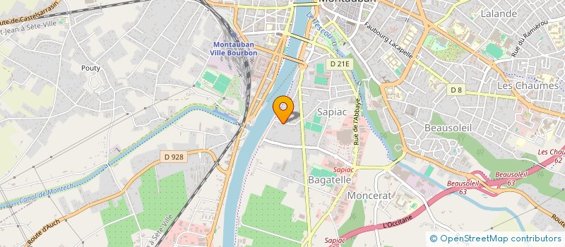 localisation de l'entreprise MONSIEUR THIERRY ALBOUY  MONTAUBAN