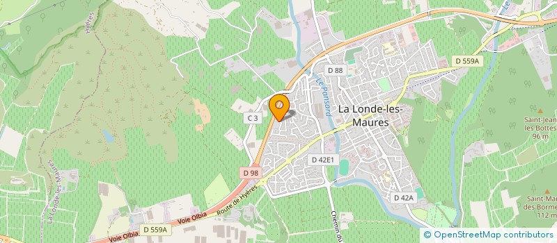 localisation de l'entreprise MONSIEUR THIERRY ALEMANY à LA LONDE-LES-MAURES