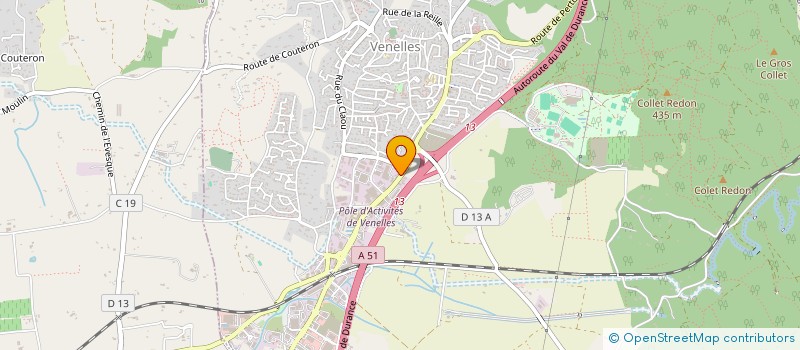 localisation de l'entreprise MONSIEUR THIERRY ALESSI  VENELLES