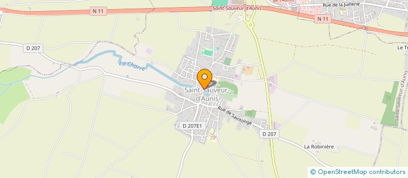 localisation de l'entreprise MONSIEUR THIERRY ALGUAZIL  SAINT-SAUVEUR-D'AUNIS