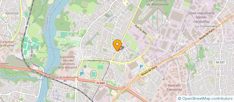 localisation de l'entreprise MONSIEUR THIERRY ALLAIRE à NANTES
