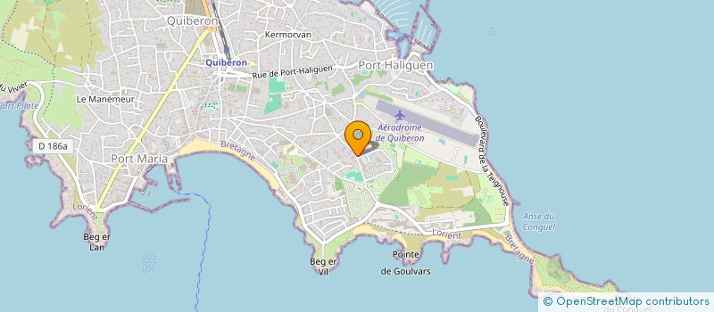 localisation de l'entreprise MONSIEUR THIERRY ALLANIC  QUIBERON