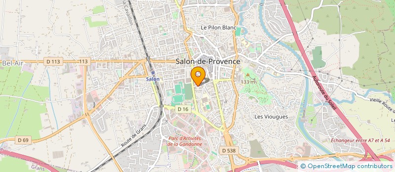 localisation de l'entreprise MONSIEUR THIERRY ALLAOUCHICHE  SALON-DE-PROVENCE