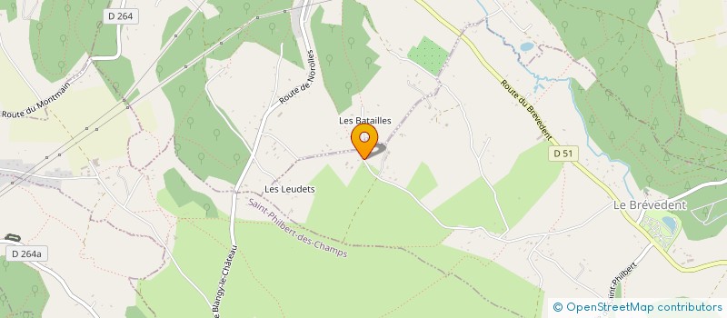 localisation de l'entreprise MONSIEUR THIERRY ALLEAUME à BREVEDENT (LE)