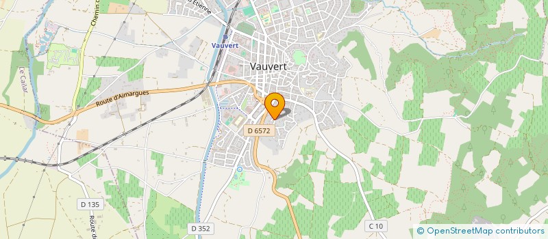 localisation de l'entreprise MONSIEUR THIERRY ALLEN à VAUVERT