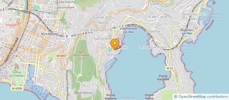 localisation de l'entreprise MONSIEUR THIERRY ALLETTO à VILLEFRANCHE SUR MER