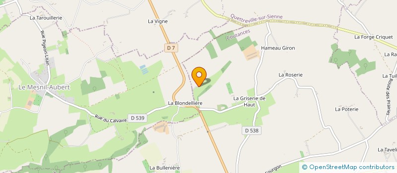 localisation de l'entreprise MONSIEUR THIERRY ALLIET  LENGRONNE