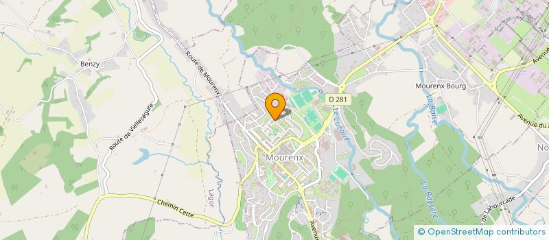 localisation de l'entreprise MONSIEUR THIERRY ALMADOVAR  MOURENX