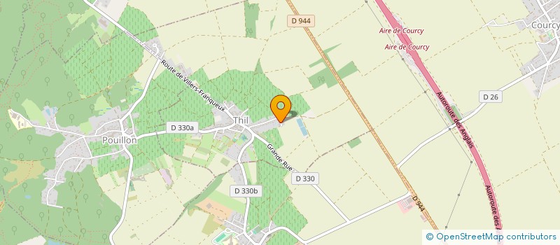 localisation de l'entreprise MONSIEUR THIERRY ALVES DE SOUZA  THIL