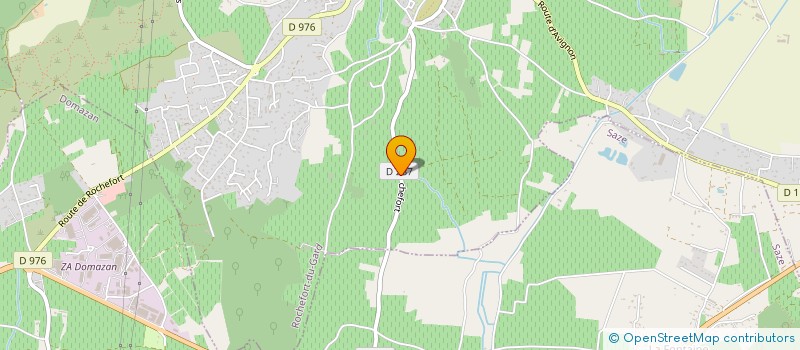 localisation de l'entreprise MONSIEUR THIERRY AMALZIEU  ROCHEFORT-DU-GARD