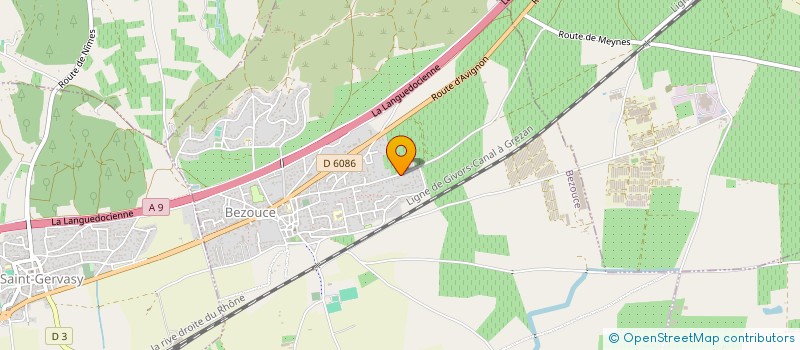 localisation de l'entreprise MONSIEUR THIERRY AMANIOU  BEZOUCE