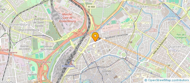 localisation de l'entreprise MONSIEUR THIERRY AMARGER à STRASBOURG