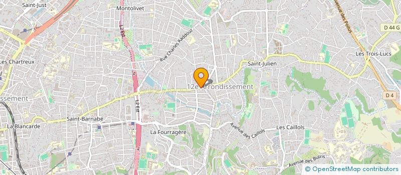 localisation de l'entreprise MONSIEUR THIERRY AMATO  MARSEILLE