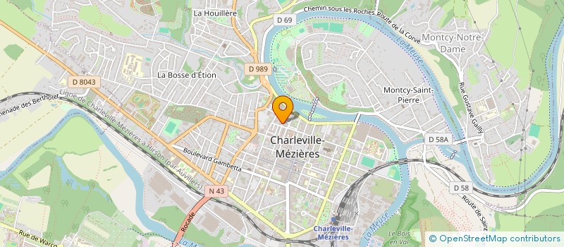 localisation de l'entreprise MONSIEUR THIERRY AMERAND à CHARLEVILLE-MEZIERES
