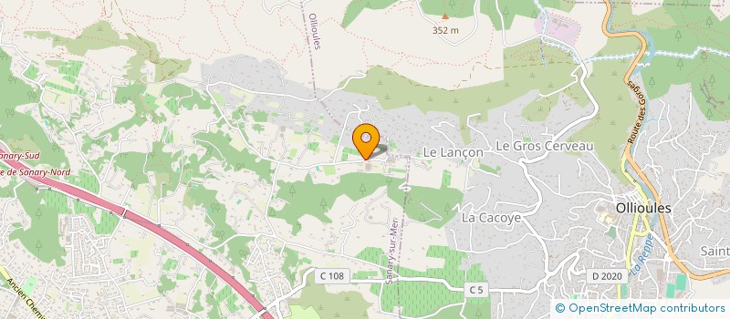 localisation de l'entreprise MONSIEUR THIERRY ANDRIEU à SANARY-SUR-MER