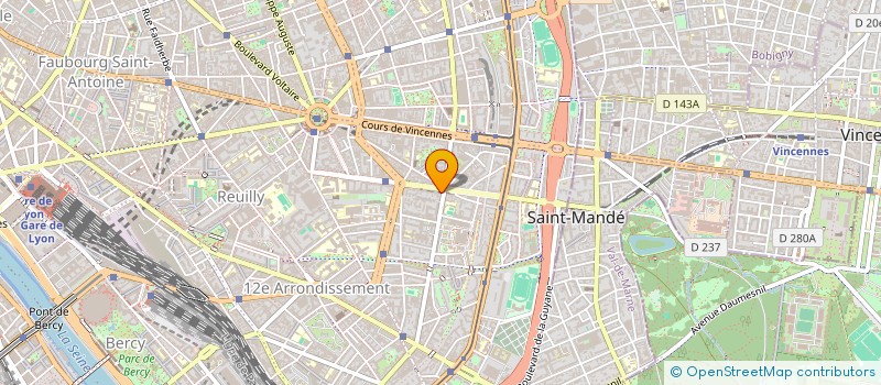 localisation de l'entreprise MONSIEUR THIERRY ANGEL à PARIS