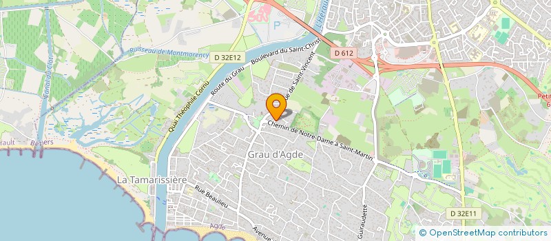 localisation de l'entreprise MONSIEUR THIERRY ANGLADE à AGDE