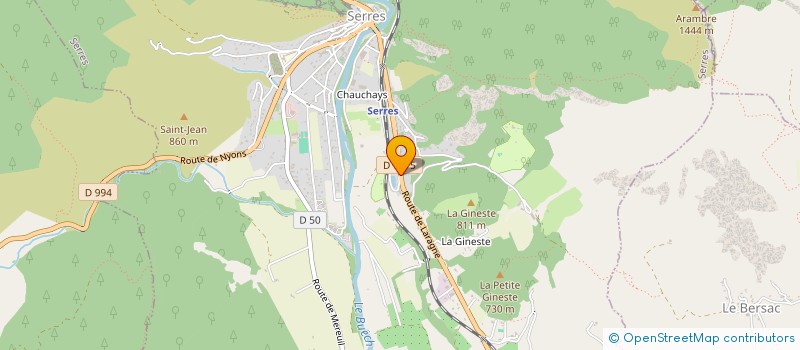 localisation de l'entreprise MONSIEUR THIERRY ANNE  SERRES