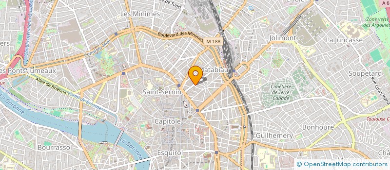 localisation de l'entreprise MONSIEUR THIERRY AOUDJA à TOULOUSE