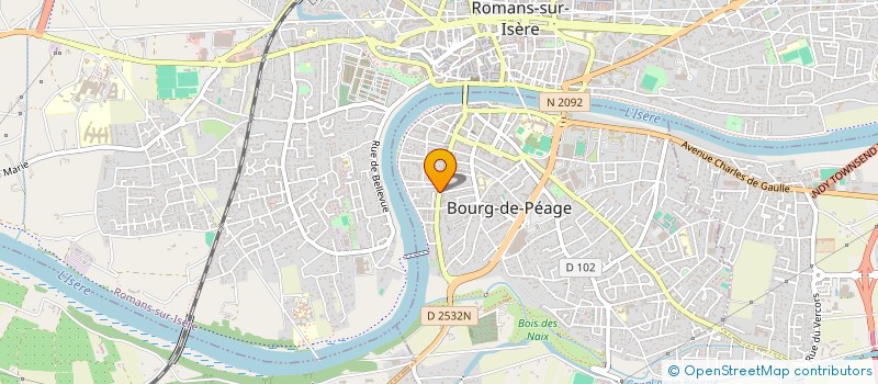 localisation de l'entreprise MONSIEUR THIERRY ARMAND à BOURG-DE-PEAGE