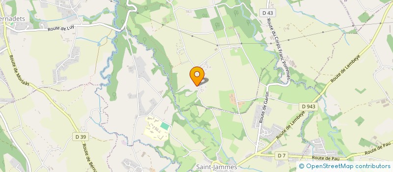 localisation de l'entreprise MONSIEUR THIERRY ARNATHAU  HIGUERES-SOUYE