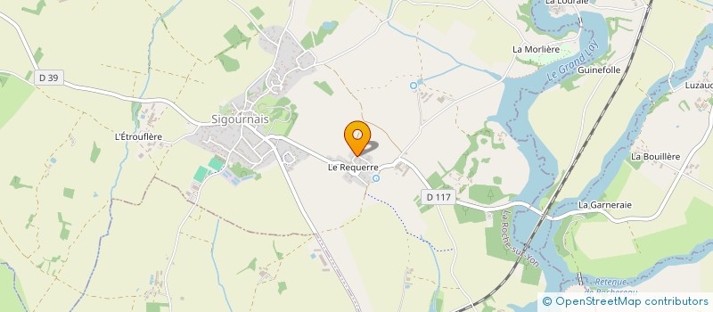 localisation de l'entreprise MONSIEUR THIERRY ARNAUD  SIGOURNAIS