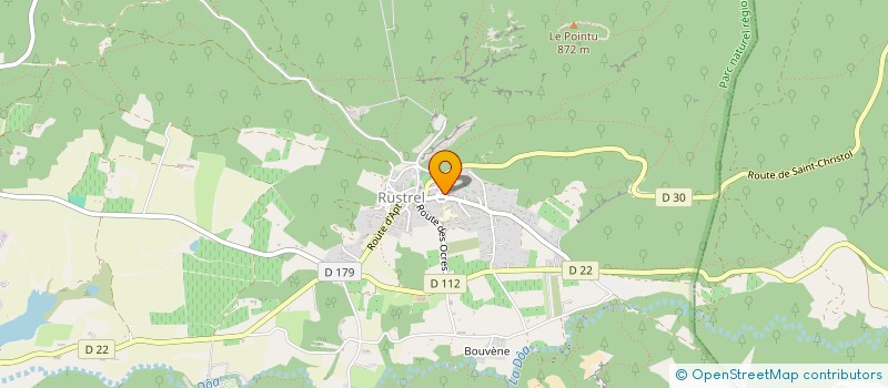 localisation de l'entreprise MONSIEUR THIERRY ARNIAUD  RUSTREL