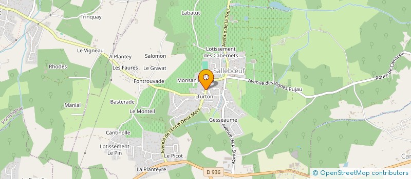 localisation de l'entreprise MONSIEUR THIERRY ARNOU  SALLEBUF