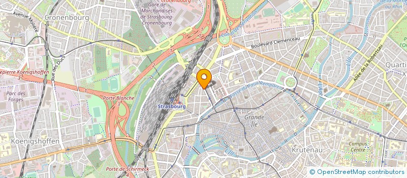 localisation de l'entreprise MONSIEUR THIERRY ARON à STRASBOURG