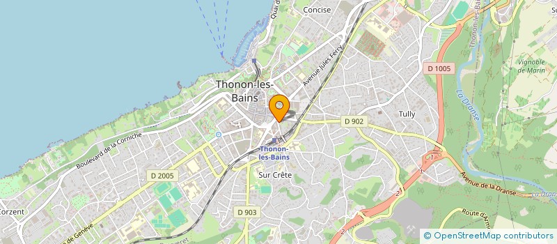 localisation de l'entreprise MONSIEUR THIERRY ARRIGOSSI à THONON-LES-BAINS