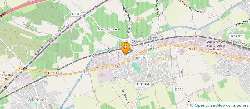 localisation de l'entreprise MONSIEUR THIERRY ASSANTE  LUNEL-VIEL