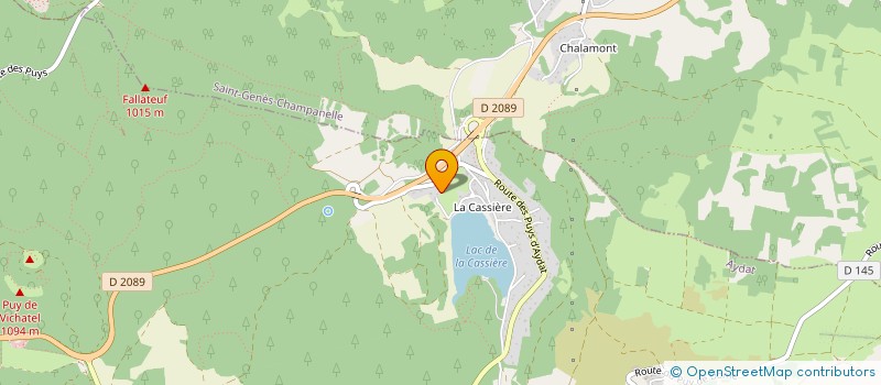 localisation de l'entreprise MONSIEUR THIERRY ASTRUC  AYDAT