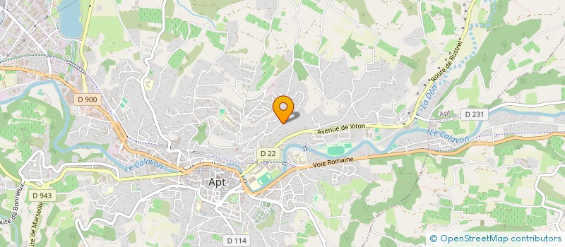 localisation de l'entreprise MONSIEUR THIERRY AUBERT  APT