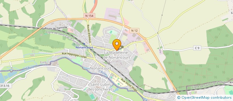 localisation de l'entreprise MONSIEUR THIERRY AUDELAN à LA MADELEINE-DE-NONANCOURT