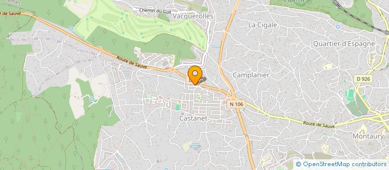 localisation de l'entreprise MONSIEUR THIERRY AUDIGIER  NIMES